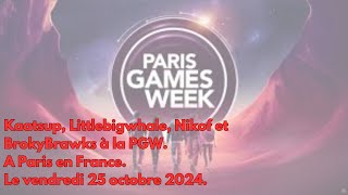 Kaatsup LittleBigWhale nikof9274 et BrokyBrawks A LA PGW A PARIS EN FRANCE LE 24102024 [upl. by Anyah913]