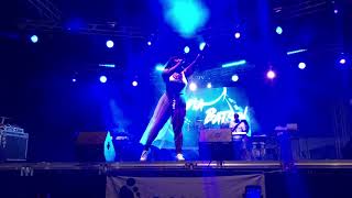 Nadia Batson performing Catching Feelings at August Monday Caribbean Beach Party 2018 [upl. by Drawyeh]