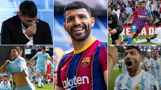 SERGIO AGUERO RETIRES FROM FOOTBALL  Farewell to a legend of the game [upl. by Nednarb]