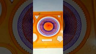 ✨Spirograph Beautiful Design for tag spirograph drawing art ytshorts shorts [upl. by Rombert]