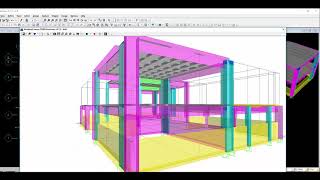 Tutorial Etabs  modelling continous foundations and calculating the soil pressure [upl. by Odlabso796]