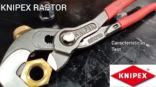 Pico de loro Raptor knipex 8741250 knipex RAPTOR Knipex raptor pliers [upl. by Bonis]