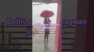 krishnu ka first snowfall likeandsubscribe pahadistyle [upl. by Lewap]