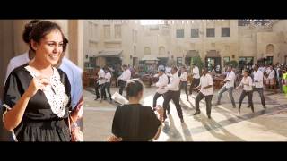 Flash Mob Proposal in Dubai Rahul Priya [upl. by Otha846]