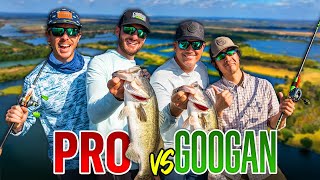 2v2 GOOGAN vs PRO Florida Bass Challenge [upl. by Lowery]