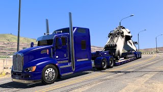 Logan Utah To Salt Lake City Utah American Truck Simulator [upl. by Attolrac]