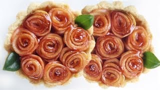 How to Make Apple Pie  Rose Tart 로즈 애플 파이 만들기  사과 타르트 한글자막 [upl. by Llecrup]