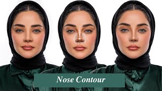 Master the Art of Nose Contouring StepbyStep Tutorial with Mina Babaei [upl. by Mafalda292]