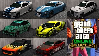 GTA 5 COMPRIAMO E MODIFICHIAMO TUTTI VEICOLI DEL NUOVO DLC  DLC THE CONTRACT [upl. by Cressy]