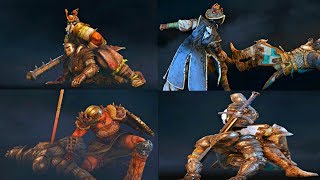 ANY EXECUTION WITH ANY CHARACTER GLITCH RETURNS  For Honor [upl. by Munro976]