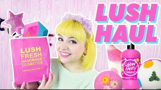 ♡ LUSH HAUL  Christmas 2016 ♡ [upl. by Aimek]