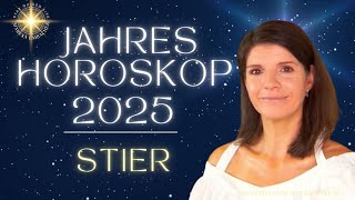 Stier Jahreshoroskop 2025 ✨Herausforderungen und Chancen für die ♉ URANUS wandert weiter [upl. by Martainn]