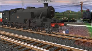 UK Steam Whistle amp Diesel Horn Compilation  Trainz Edition 60 Sub Special [upl. by Ahsinnek]