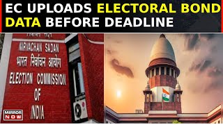 Electoral Bonds Data Made Public By EC Before SC Deadline SC Pulls Up SBI For Partial Data [upl. by Gabbert]