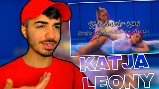 ENGLISCHE VERSION Katja Krasavice x Leony  Raindrops intl Version REACTION [upl. by Aremmat]