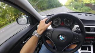 BMW E90 318d Acceleration [upl. by Nesaj]