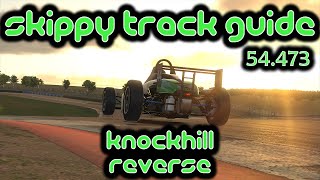 iRacing Track Guide Knockhill Reverse  Skip Barber  W7 S2 2022 54 [upl. by Ennovad509]