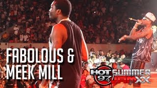 FABOLOUS amp MEEK MILL quotRacked up Shawtyquot Live at Summer Jam XX [upl. by Idnahs]