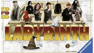 Labyrinth PLAYTHROUGH Harry Potter board used [upl. by Anidnamra]