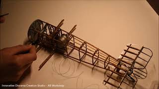 I Built Aircraft Biplan  Sopwith Camel  Artesania Latina  Part 4 [upl. by Naitsabes585]