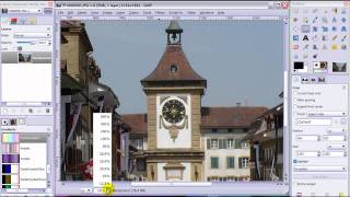 GIMP Basics 4  How to Crop and resize an image [upl. by Melan210]