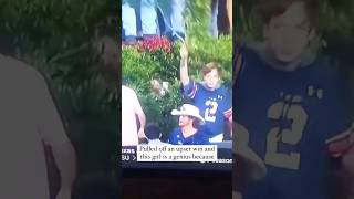 This Auburn fan found a free seat hack shorts auburn [upl. by Asereht246]