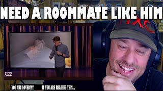 The Bit with the Ducks James Veitch is a terrible roommate REACTION [upl. by Onofredo]