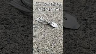 DIY Weedless Jackhammer Chatterbait fishing luremaking seaguar chatterbait diy [upl. by Erreid]