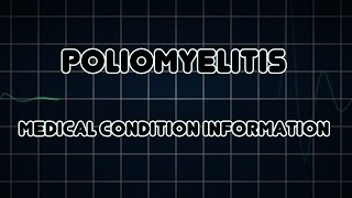 Poliomyelitis Medical Condition [upl. by Vincenty]