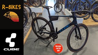 New Cube Agree C62 Carbon SLX 2023 liquidblue´n´blue WALKAROUND REVIEW [upl. by Sivrad]