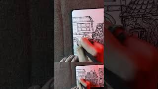 Part two of fineliner tutorial ✨🩷 drawing sketchbookart [upl. by Buck220]