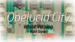 Pokemon White Opelucid City GBA Style [upl. by Engvall]