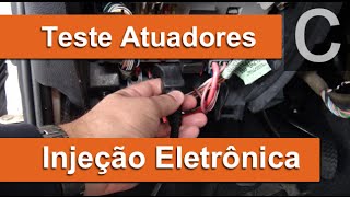 Dr CARRO Teste Atuadores p Diagnóstico de Defeitos EletroEletrônicos [upl. by Esinad]