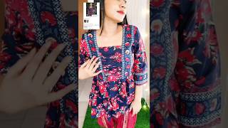 Meesho 7 Best Short Festive Kurti Haul amp TryOn Review meeshofinds meeshoshortkurti [upl. by Junieta]