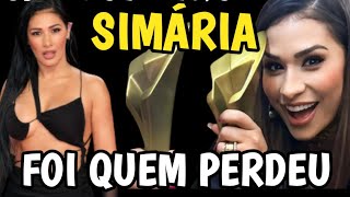 SIMARIA PERDEU E SIMONE FOI QUEM GANHOU HUMILDADE E SIMPLICIDADE [upl. by Fried]