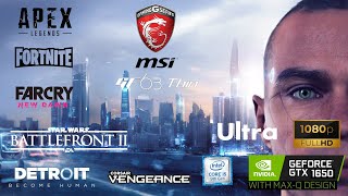 MSI GF63 THIN 9SC Tested In 5 Games 1080p  High Settings [upl. by Areis]