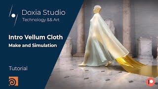 Houdini Tutorial  Intro Cloth Make and Simulate Similar to Marvelous Designer [upl. by Guadalupe80]