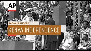 Kenya Independence  1963  Today In History  12 Dec 18 [upl. by Lynnette]