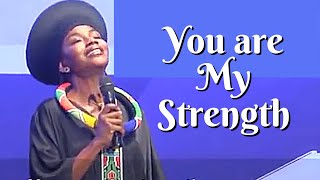 You Are My Strength  In Christ Alone by Tolu OdukoyaIjogun at Night of Tribute for Late Pst Nomthi [upl. by Cob]