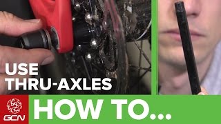 How To Use And Adjust Thru Axles On Your Road Bike [upl. by Matteo780]