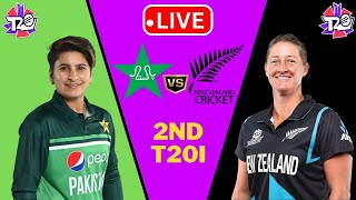 Live NEW ZEALAND Women vs PAKISTAN Women 2ND T20I  NZW VS PAKW CRICKET MATCH LIVE [upl. by Jeunesse417]