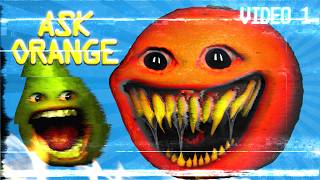 Annoying Orange  Analog Horror Ask Orange 91 shocktober [upl. by Ejrog976]