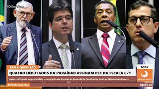 Apenas quatro deputados da Paraíba assinaram PEC da escala 6×1 [upl. by Amiarom365]