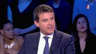 Manuel Valls amp les dessins On nest pas couché 21 décembre 2013 ONPC [upl. by Gardener640]