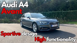 Audi A4 Avant SLine 2017  Still the best wagon [upl. by Niliac955]