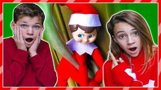 MYSTERY ELF ON THE SHELF Shows Up at Our House  We Are The Davises [upl. by Naneek720]