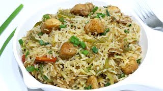 बाजार जैसा चिकेन फ्राइड राइस  Chicken Fried Rice  Restaurant style Fried Rice  Kabitaskitchen [upl. by Dogs476]