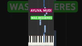 AYLIVA Mudi  Was Besseres Piano Tutorial [upl. by Eng]