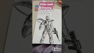 Killer moth art comicart drawing superherofanart dcfanart fanart dcartist artist fypシ゚viral [upl. by Anavoig641]