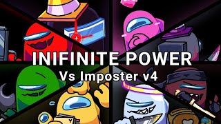 INIFINITE POWER meme FlipaClip Vs imposter v4 Among us [upl. by Marozas128]